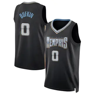 Memphis Grizzlies Men's Kobe Bufkin Black Swingman 2022/23 City Edition Jersey