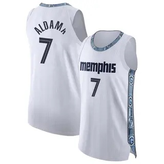 Memphis Grizzlies Men's Santi Aldama White Authentic 2025/26 City Edition Jersey