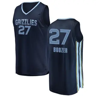Memphis Grizzlies Youth Cameron Boozer Navy Swingman 2018/19 Jersey - Icon Edition