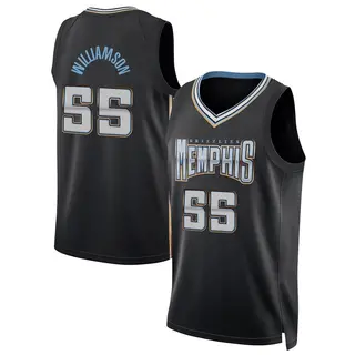 Memphis Grizzlies Youth Lucas Williamson Black Swingman 2022/23 City Edition Jersey