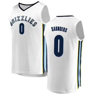 Memphis Grizzlies Youth Richie Saunders White Fast Break Jersey - Association Edition