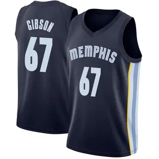 Memphis Grizzlies Youth Taj Gibson Navy Swingman Jersey - Icon Edition